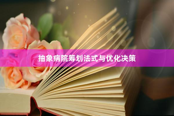抽象病院筹划法式与优化决策
